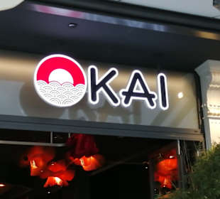 Zum Essen beim japanischen Rest. Kai Sushi & Bar