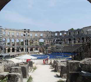 Amphitheater in Pula