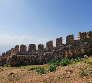 Burg Alanya - Burgmauer