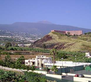 Blick ins Orotava - Tal und zum Teide