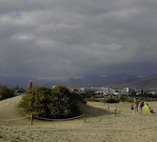 Absperrung der einzelnen Dünen