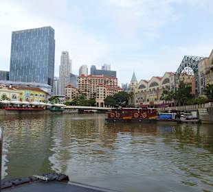Auf dem Singapur River