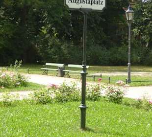 Augustaplatz - Schild