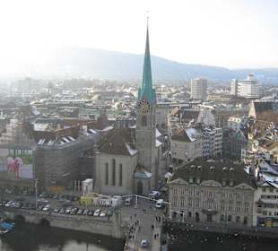 vista dal campanile del Grossmunster