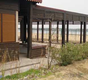 Strandpromenade im März