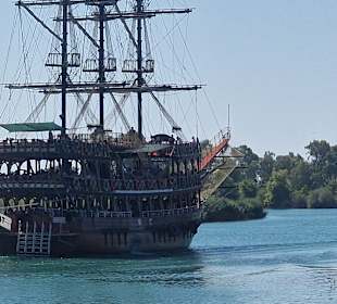 Ausfahrt mit dem Schiff 