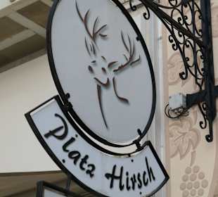Wirtshausschild vom Platzhirsch in Bad Kissingen