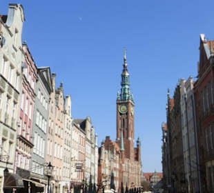 Langgasse: Blick Richtung Rechtstädtisches Rathaus