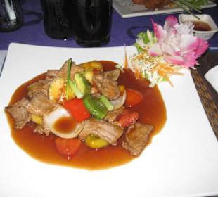 Rindfleisch süß-sauer