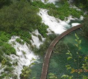 Steg zum laufen von oben
