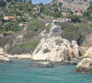 Kekova - versunkene Stadt im Mittelmeer