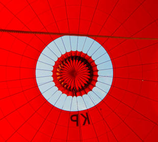 Das Auge des Ballons
