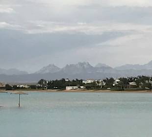 Blick Richtung Berge 