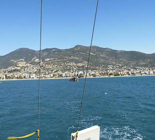 Blick auf Alanya
