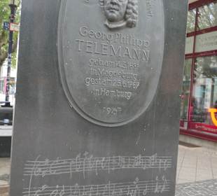Das Denkmal für Georg Philipp Telemann