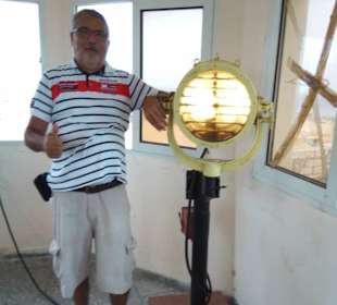 Morseunterricht beim Hafenkapitän