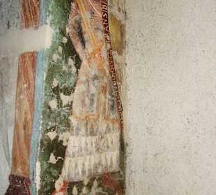 Sehr alte Wandmalerei