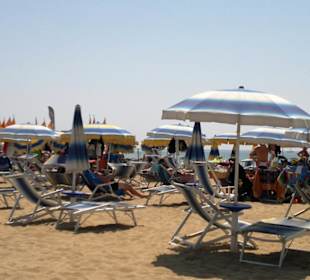 Strand in Bibione Juni 2012