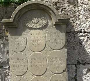 Kriegerdenkmal an der Kirche Dießen