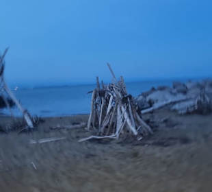 Schöne Ecken am Strand