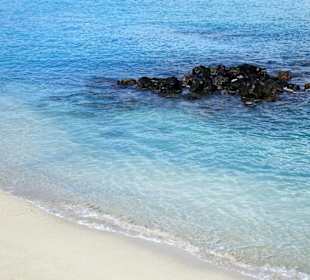 Strandimpressionen an der Plage des Roches Noires