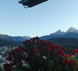Aussicht von der Terrasse Restaurant Akropolis