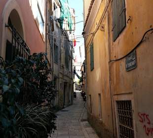 Sehr enge Gassen i. d. Altstadt