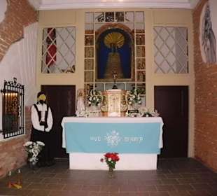 Altar vor dem Sarg der Heiligen Sofia Bosniak