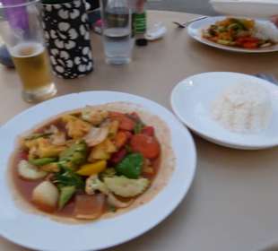 Hähnchen Curry Süss - Sauer