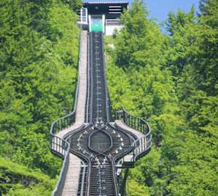 Standseilbahn zum Rudolfsturm
