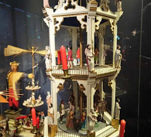 Exponate des Weihnachtsmuseums