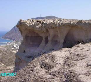 Terra erosa dal vento