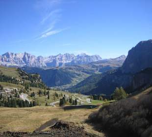 Les dolomites dans le région du tyrol du sud