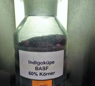 Der Indigo-Farbstoff für die Levi´s Jeans