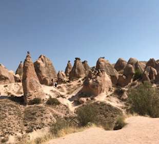 Schöne Formationen von Vulkangestein 