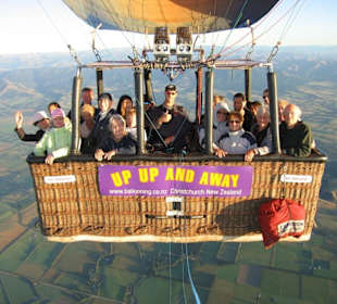 Полёт на воздушном шаре.