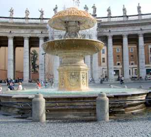 Brunnen auf dem Petersplatz