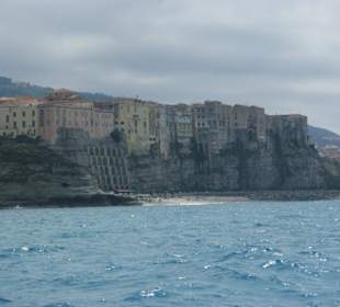 Blick auf die Altstadt Tropea