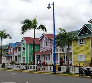 Blick auf das Einkaufs Zentrum