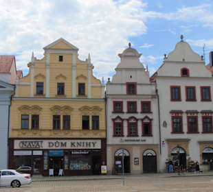 Häuser am Náměstí Republiky