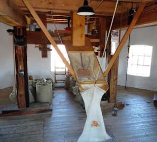 Absackvorrichtung in der Rysumer Mühle