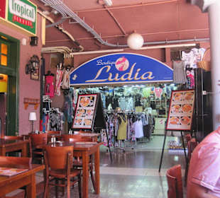 Ladenpassage von innen