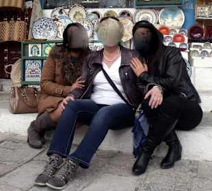 Die blau-weiße Künstlerstadt