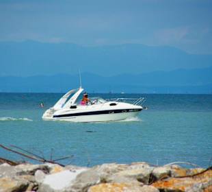 Leuchtturm Richtung Lignano