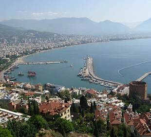 Blick auf Alanya
