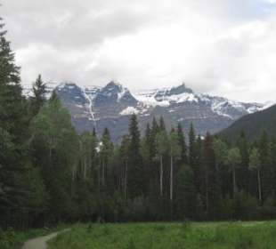 Am Fuße des Mount Robson