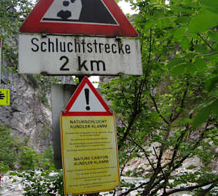 Kundler Klamm - Wanderziel