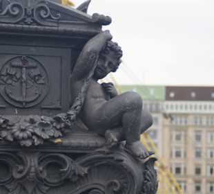 Der Hamburger Jungfernstieg