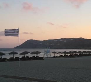 Abends am Strand