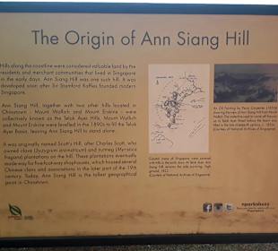 Infotafel Ann Siang Hill Park